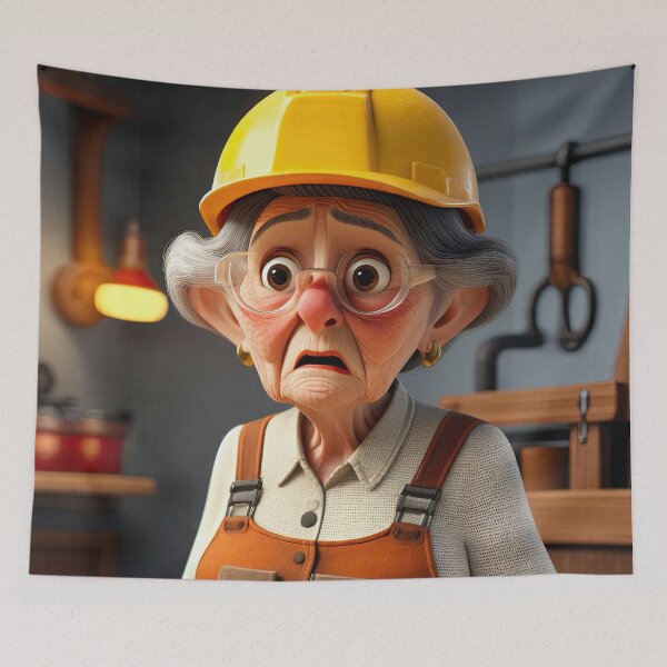 Item preview, Old Fart as a workman designed and sold by Colin Bentham.