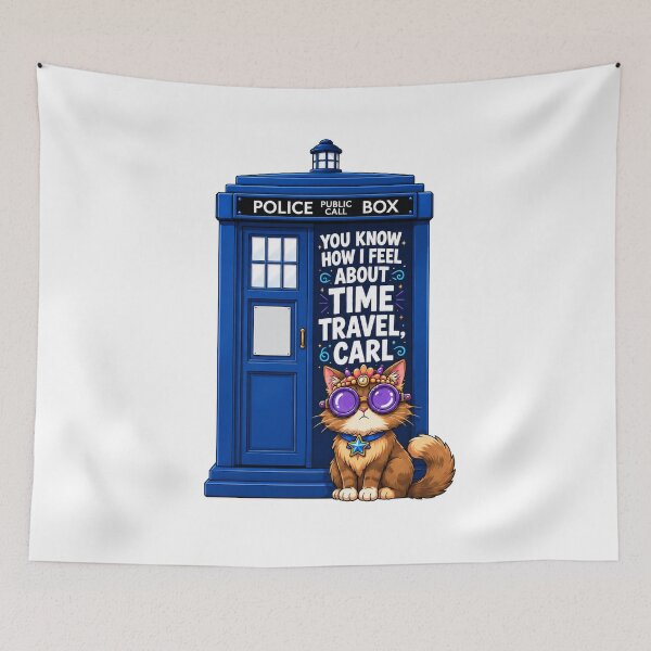 Item preview, You Know How I Feel About Time Travel Carl designed and sold by marlo-quade.