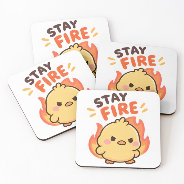 Item preview, Stay Fire Duck in Flames - Confident Boss Energy designed and sold by Duck lovers.