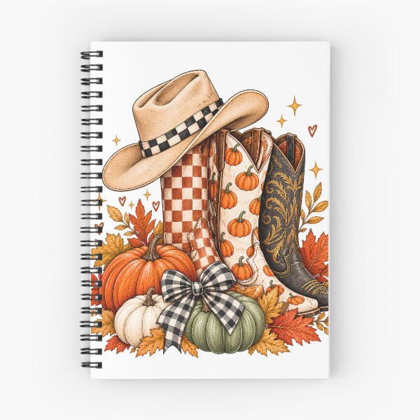 Item preview, Fall Cowboy Boots Western Pumpkin Design designed and sold by VGAfanatic.