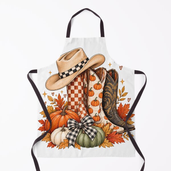 Item preview, Fall Cowboy Boots Western Pumpkin Design designed and sold by VGAfanatic.