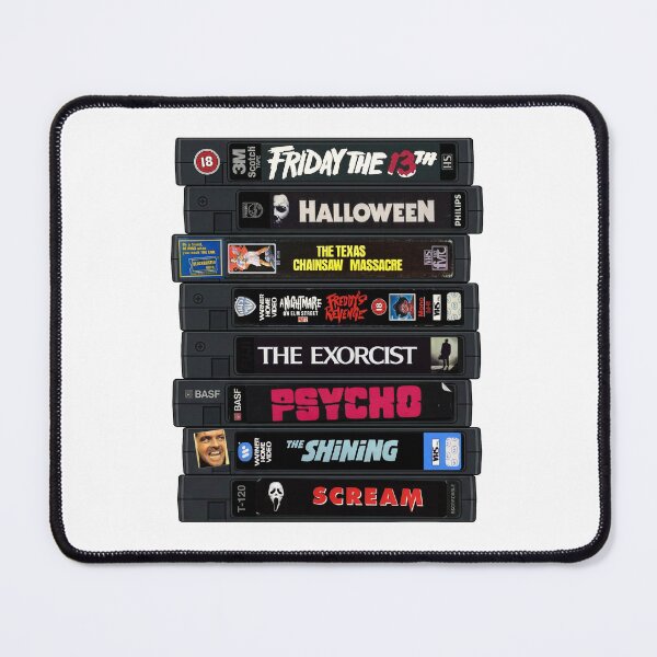 Item preview, Halloween VHS Movie Marathon Retro Scarefest Design designed and sold by THAT'S WHAT TEE SAID.