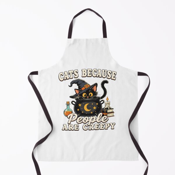 Item preview, Cats Because People Are Creepy Halloween Design designed and sold by OlyvieArt.