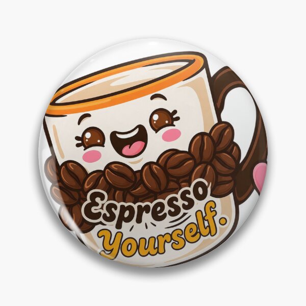 Item preview, Espresso Yourself Cup of Coffee designed and sold by DVerse Studio.