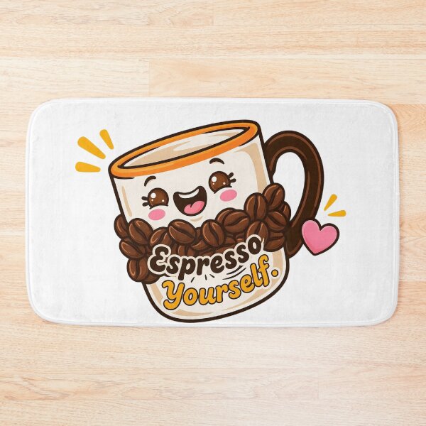 Item preview, Espresso Yourself Cup of Coffee designed and sold by DVerse Studio.