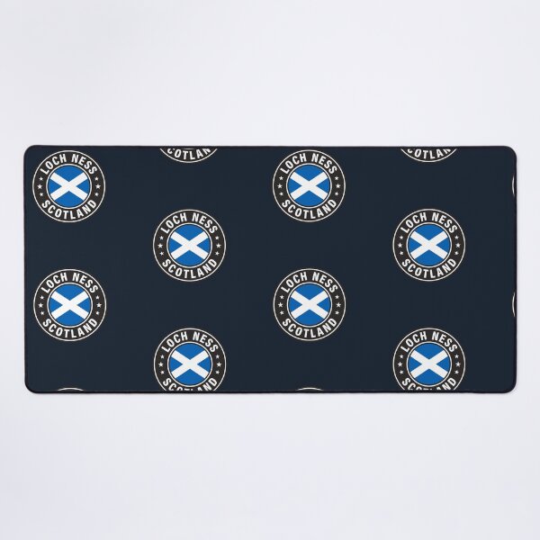 Item preview, Loch Ness Scotland Scottish Flag Souvenir Round Badge Crest designed and sold by jeshands.