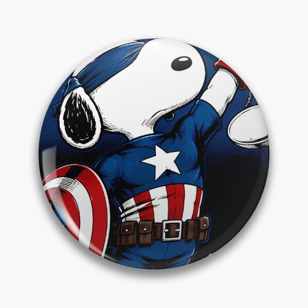 Item preview,  Snoopy Captain America Metallica Justice  designed and sold by Dipzz.