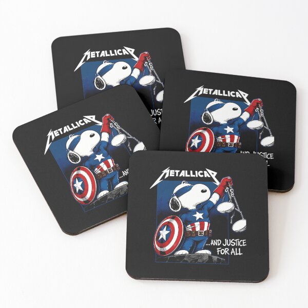 Item preview,  Snoopy Captain America Metallica Justice  designed and sold by Dipzz.
