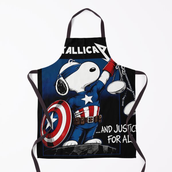 Item preview, Snoopy Captain America Metallica Justice designed and sold by Dipzz.