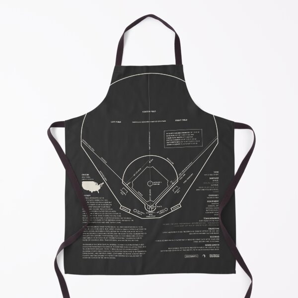 Item preview, Baseball Field Diagram designed and sold by archetype prints.