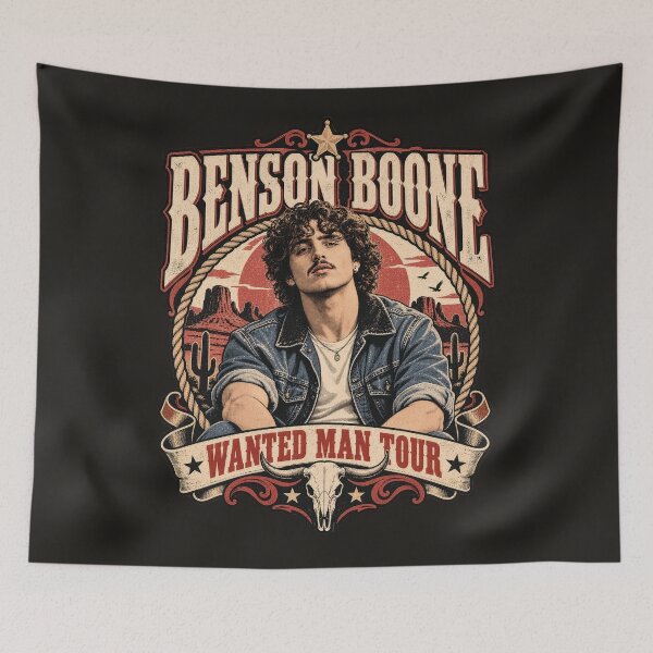 Item preview, Benson Boone Wanted Man Tour designed and sold by AndyGordon125.