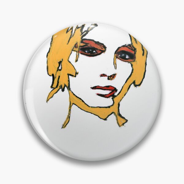 Item preview, Andreja Pejic LGBTQIA Pride Expressive Portrait Painting designed and sold by Dwaalhaas.com.