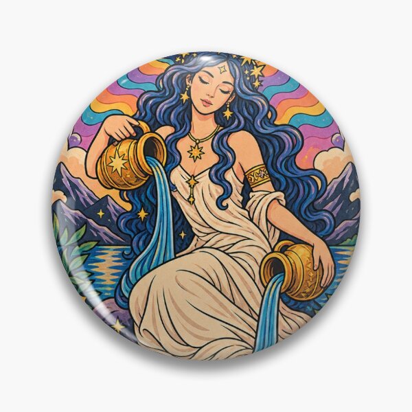 Item preview, "The Stars" Tarot Card designed and sold by InkPixell.