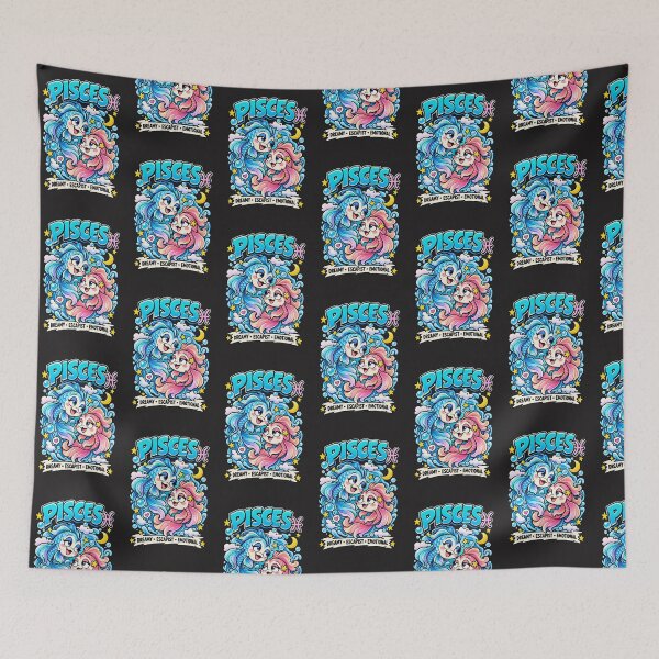 Item preview, Pisces Zodiac – Two Dreamy Emotional Fish designed and sold by MetaModel Editions.