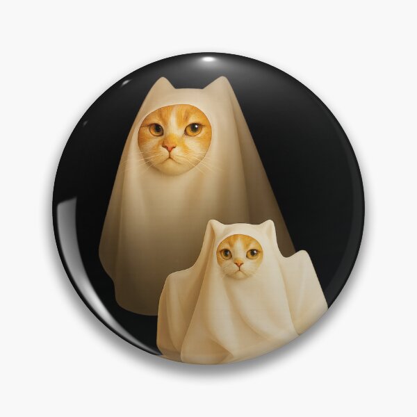 Item preview, Ghost Cats Duo Cream Sheet Costumes designed and sold by DoArtITa.