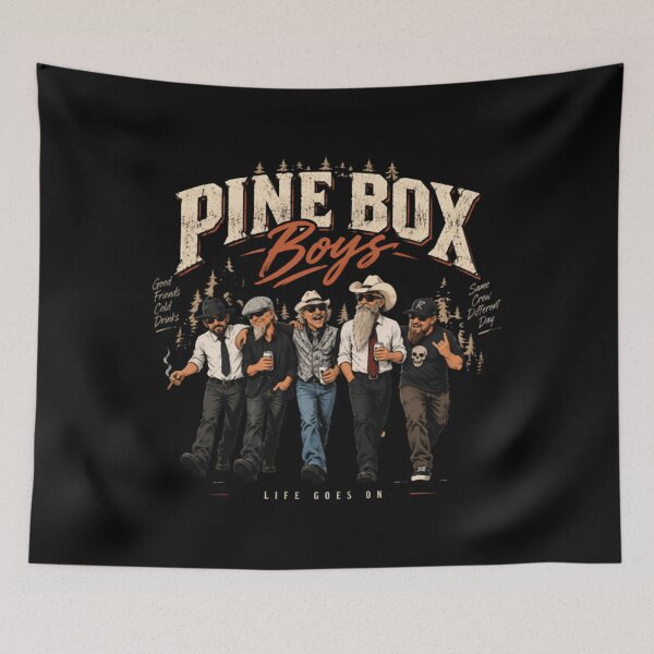 Item preview, Pine Box Boys Country Outlaws designed and sold by VexisValora.