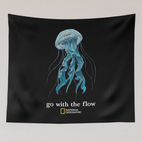 Item preview, National Geographic Jellyfish - Jellyfish Go With The Flow  designed and sold by dancymantil.