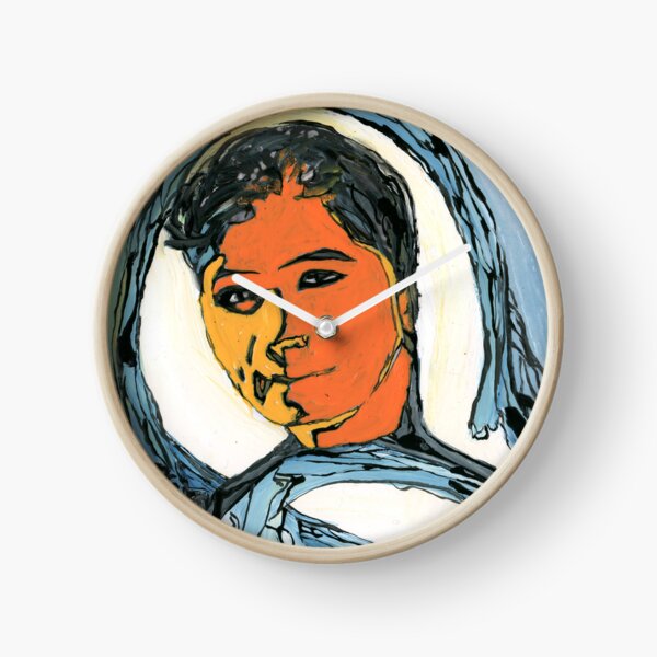Item preview, Malala Yousafzai Peace Activist Expressive Portrait Painting designed and sold by Dwaalhaas.com.