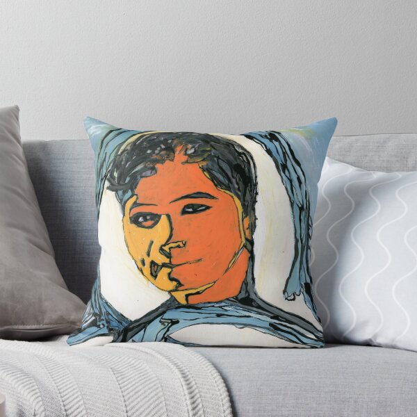 Item preview, Malala Yousafzai Peace Activist Expressive Portrait Painting designed and sold by Dwaalhaas.com.