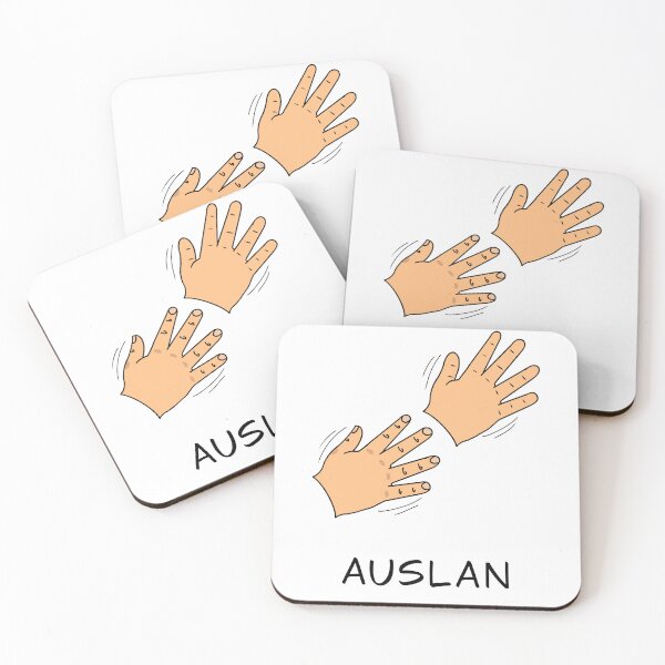 Item preview, Auslan Hands with text designed and sold by NulliusNumbers.