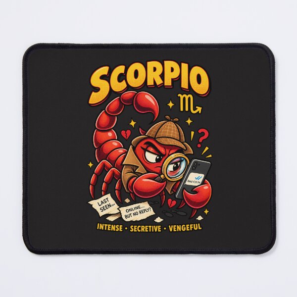 Item preview, Scorpio Zodiac – Suspicious Scorpion Detective designed and sold by MetaModel Editions.