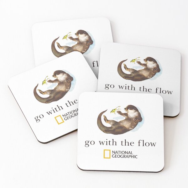 Item preview, National Geographic Otter - Otter Frog Go With The Flow  designed and sold by dancymantil.