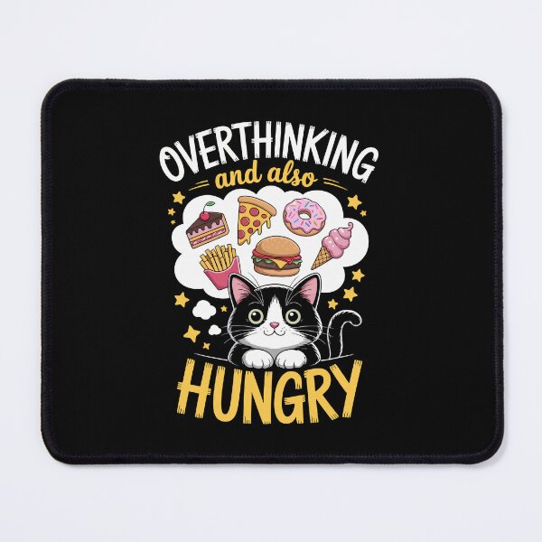 Item preview, Overthinking and Also Hungry designed and sold by jkrphoto.