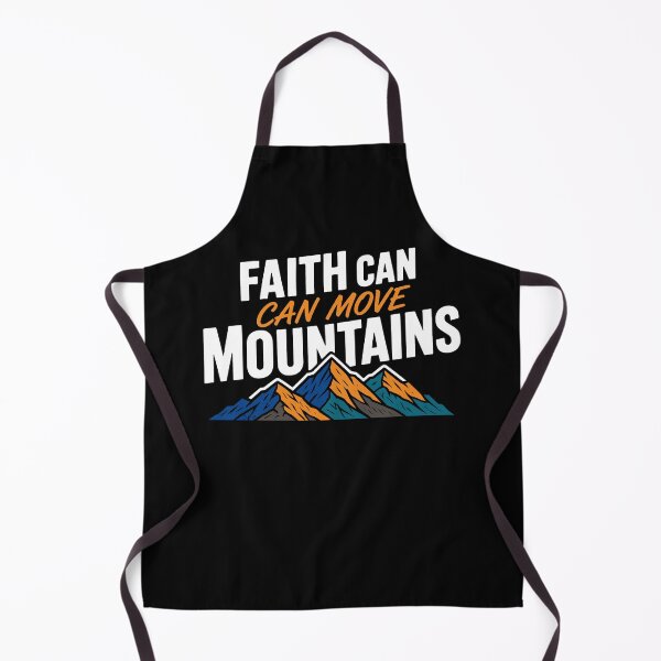 Item preview, Matthew 17:20 Faith Can Move Mountains designed and sold by plushism.