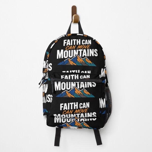 Item preview, Matthew 17:20 Faith Can Move Mountains designed and sold by plushism.