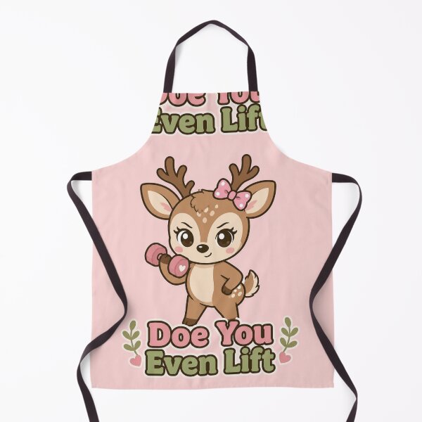 Item preview, Doe You Even Lift Funny Deer Illustration | Cute Pun Gift designed and sold by moonlit.ink.shop.
