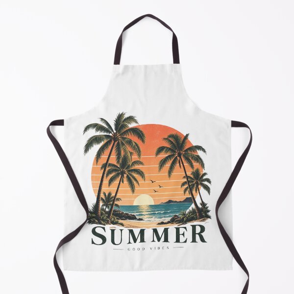 Item preview, Summer Good Vibes Retro Sunset designed and sold by Seculinator.