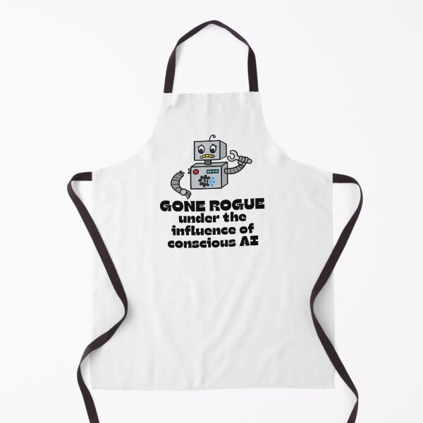 Item preview, Robot GONE ROGUE under the influence of Conscious Artificial Intelligence. designed and sold by MPC-Mince-Pies.