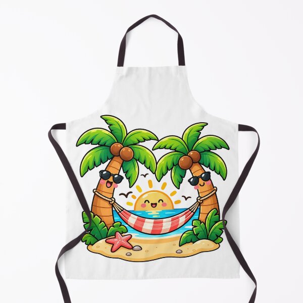 Item preview, Cute Kawaii Palm Trees Vacation designed and sold by Seculinator.