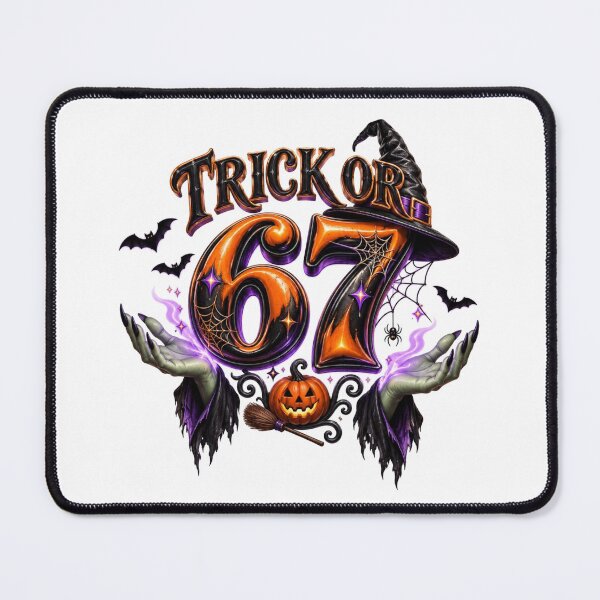 Item preview, Trick or 67 Funny Halloween Meme designed and sold by RØNI AI.