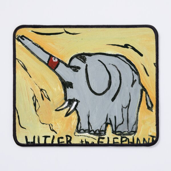 Item preview, Respect to Kamagurka Satirical Elephant designed and sold by Dwaalhaas.com.