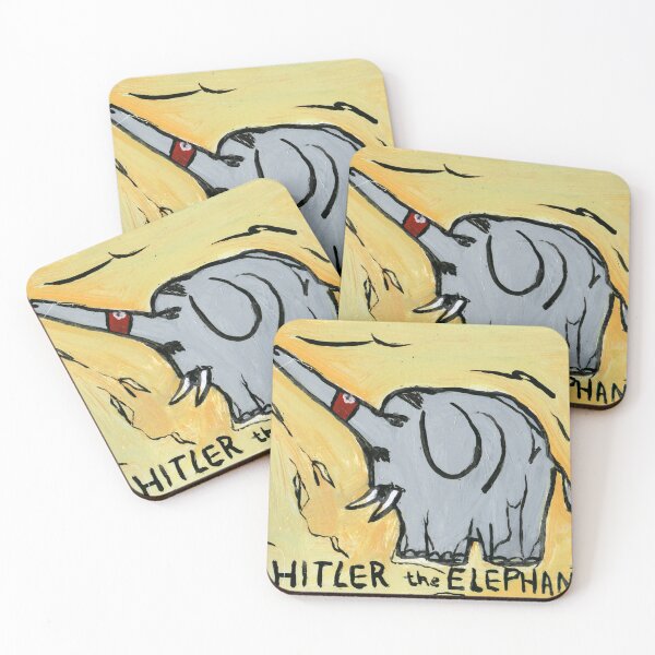 Item preview, Respect to Kamagurka Satirical Elephant designed and sold by Dwaalhaas.com.