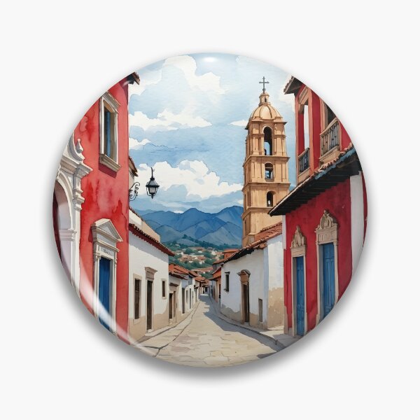 Item preview, San Cristobal de las Casas Travel Print – Chiapas Mexico designed and sold by POSTERIOCREW.