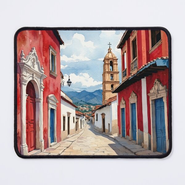 Item preview, San Cristobal de las Casas Travel Print – Chiapas Mexico designed and sold by POSTERIOCREW.