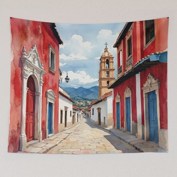 Artikelvorschau, San Cristobal de las Casas Reisedruck – Chiapas Mexiko entworfen und verkauft von POSTERIOCREW.