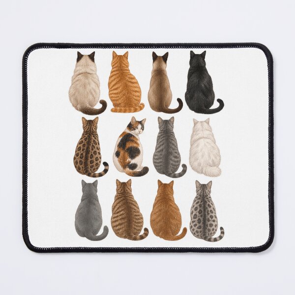 Item preview, Vintage Cat Breeds Grid Retro Design designed and sold by VGAfanatic.