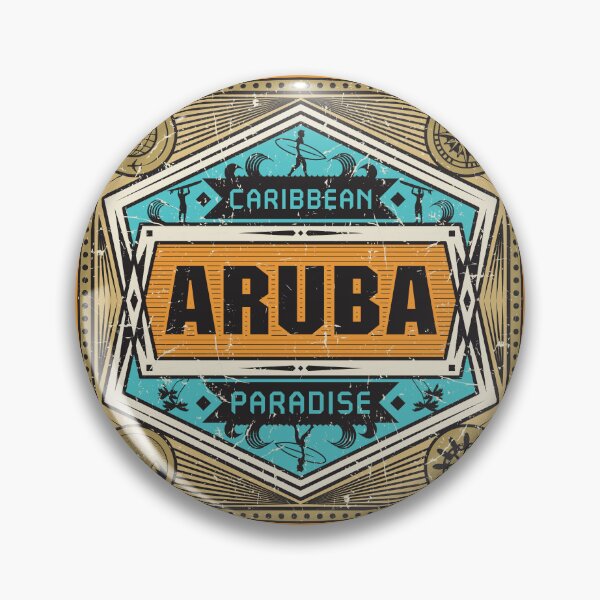Item preview, Aruba, One Happy Island designed and sold by studio838.