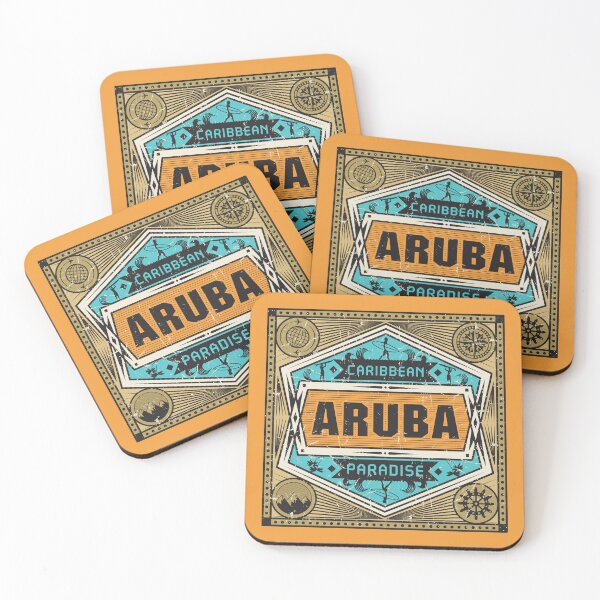 Item preview, Aruba, One Happy Island designed and sold by studio838.