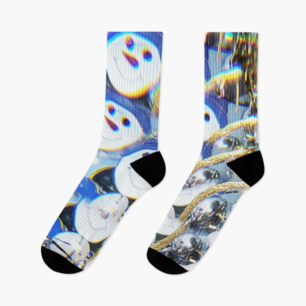Item preview, Frosty Blue Snowman & Golden Sparkle Celebration designed and sold by ElionSolis.