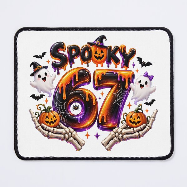 Item preview, Spooky 67 Halloween Meme designed and sold by RØNI AI.