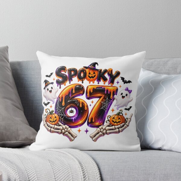 Item preview, Spooky 67 Halloween Meme designed and sold by RØNI AI.
