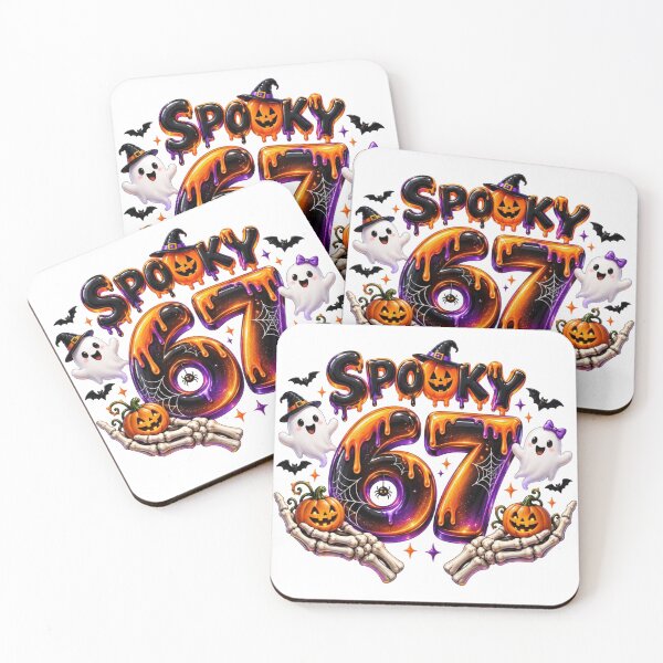 Item preview, Spooky 67 Halloween Meme designed and sold by RØNI AI.