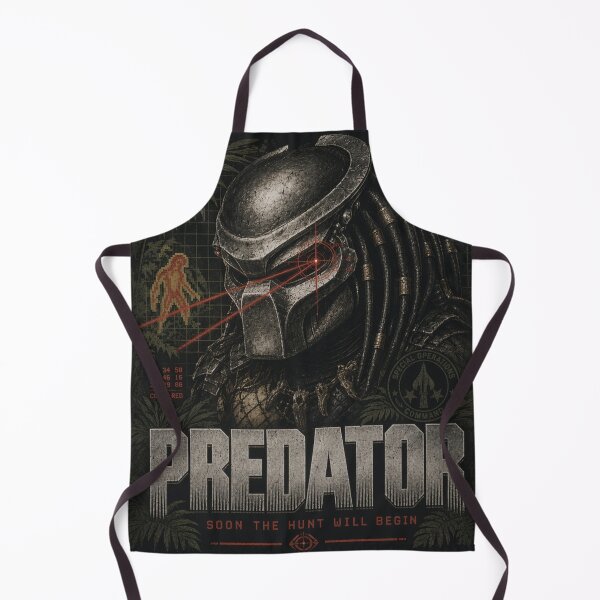Item preview, Predator Soon The Hunt Will Begin Sci-Fi Art designed and sold by RetroWaveDesign.
