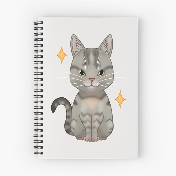Item preview, European grey tabby cat designed and sold by LemonFur.