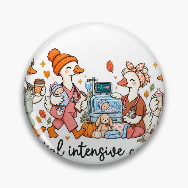 Item preview, Silly Goose Neonatal Intensive Care Unit Design NICU Nurse Fall  designed and sold by VGAfanatic.