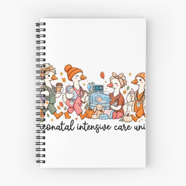 Item preview, Silly Goose Neonatal Intensive Care Unit Design NICU Nurse Fall  designed and sold by VGAfanatic.